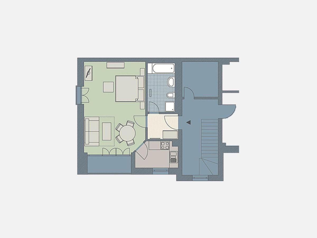 Kaiservillen Heringsdorf - 1-Raum-Ferienwohnung Mit Balkon Dr3 Екстериор снимка